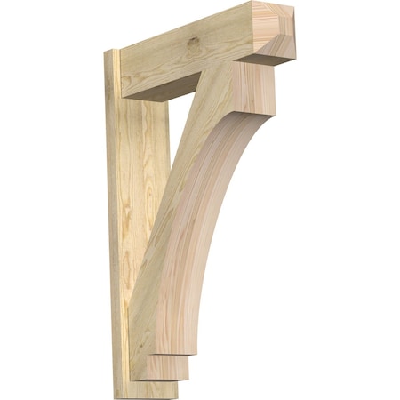 Ekena Millwork Imperial Craftsman Rough Sawn Outlooker, Douglas Fir, 8"W x 30"D x 42"H OUT08X30X42IMP04RDF